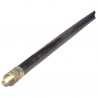 Asta polipropilene nera Ø18mm lunghezza 2m