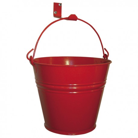 Attrezzatura locale Secchio rosso supporto