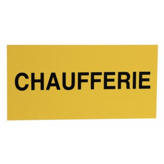 Etichetta polistirene rigida - Locale caldaia - DIFF