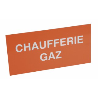 Etichetta polistirene rigida - Locale caldaia gas - DIFF