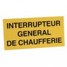 Interruttore generale locale caldaia