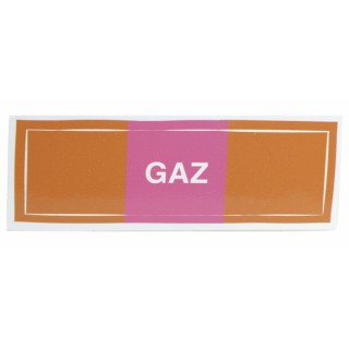 Etichetta adesiva flessibile - Gas (X 10)