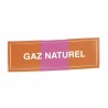 Etichetta adesiva flessibile - Gas naturale (X 10)