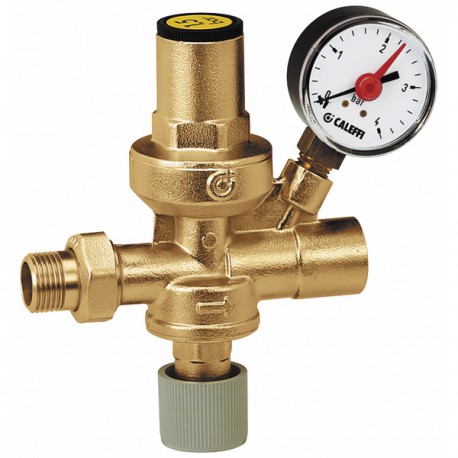 Gruppo di riempimento automatico 553 MF1/2" con manometro  - CALEFFI : ABTM