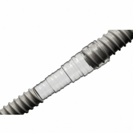Raccordo diritto per tubo corrugato