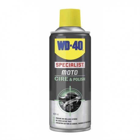 Cera e polish moto WD40 400ml - WD40 : 33133/46