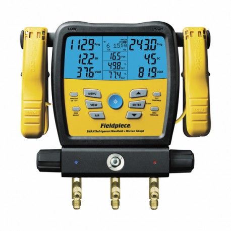 Gruppo manometrico elettronico 2 vie connesso - FIELDPIECE : SM380V