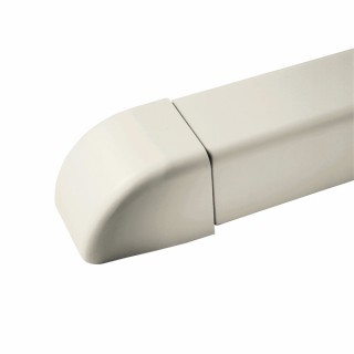 Curva a muro 60x80 bianco RAL9001 (X 9) - DIFF