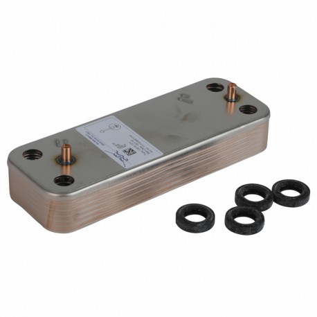 Scambiatore sanitario 12 piastre - BAXI ROCA : 125565366