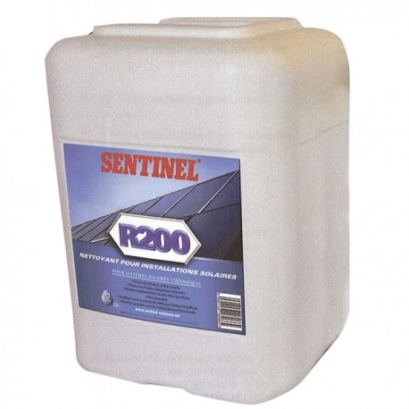 Trattamento analisi dell'acqua - Detregente solare R200 (jerrycan 20 litri) - SENTINEL : R200-20L-DRUM