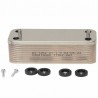 Scambiatore sanitario 20 piastre - DIFF per Viessmann : 7828044