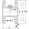 Distanziatore Ø200 nf29323 - SFERACO : 1195200
