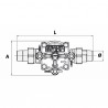 Disconnettore BA2860 DN20 - SOCLA WATTS : 149B3881