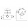 Miscelatore termostatico collettivo M3/4" - DIFF