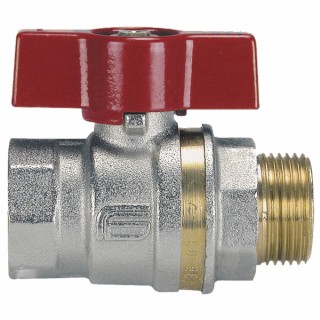 Valvola a sfera con maniglia a farfalla in alluminio MF3/8? ASTER - EFFEBI SPA : 0825R403