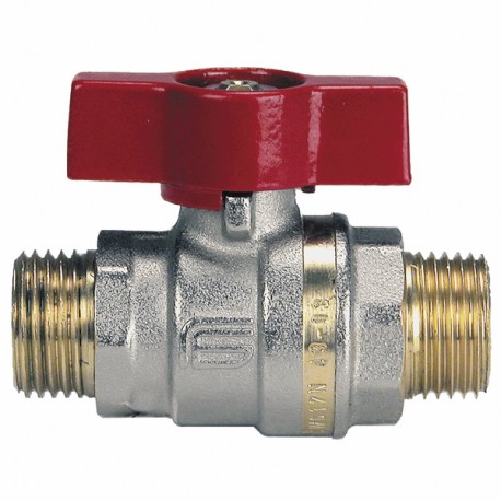 Valvola a sfera con maniglia a farfalla in alluminio MM1/2" ASTER - EFFEBI : 0826R404