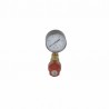 Valvola con manometro MF1/2" 3b