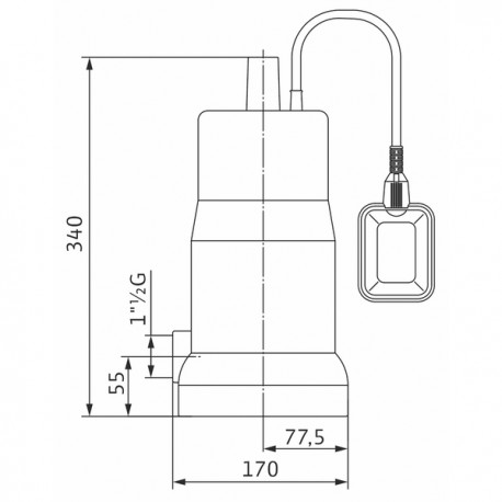 Pompa sommergibile Prima Drain  - WILO : 4168021