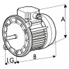 Motore bruciatore 135 2 370 TV
