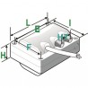 Trasformatore di accensione 610 PC - COFI : TRS610PC