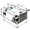 Trasformatore di accensione EBI 52F0030 - DANFOSS : 052F0030/4230