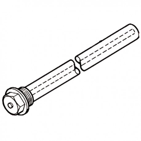 Anodo 3/4"- Ø22mm lunghezza 300