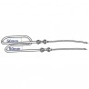 Resistenza blindata filettata m10 ECB2 900w - DIFF