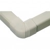 Angolo esterno regolabile 60x80 bianco RAL9001 (X 6) - DIFF
