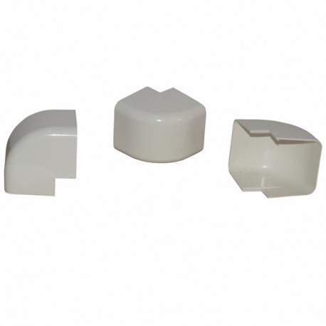 Angolo esterno 60x80 bianco RAL9001 (X 9)