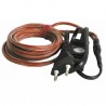 Cavo 3m 220V con presa + termostato - DIFF