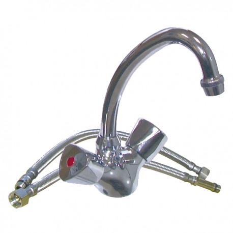 Rubinetteria cantiere - Miscelatore lavandino con levetta