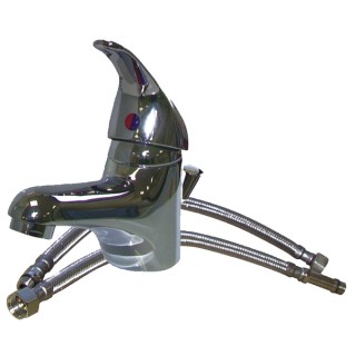 Rubinetteria cantiere - Miscelatore lavandino con levetta
