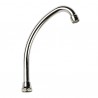 Raccordo e collo di cigno - Collo di cigno con anello F1/2" x 150mm  (X 10)