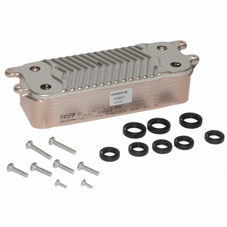 Scambiatore secondario 18 piastre - DIFF per Saunier Duval : 0020186154