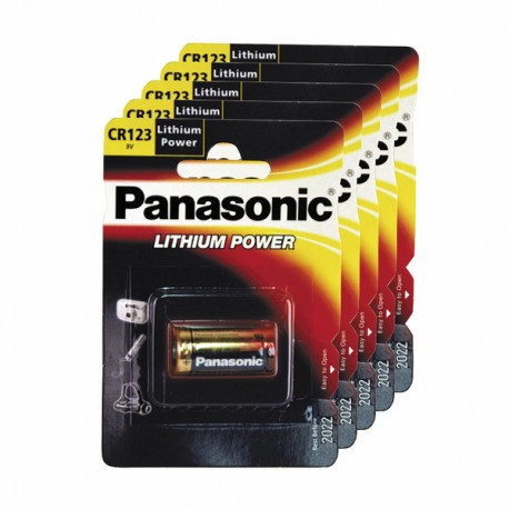 Pila in litio CR123A 3V (X 2) - DIFF