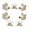 Angolo interno 60x45 bianco 9010 (X 8) - DIFF