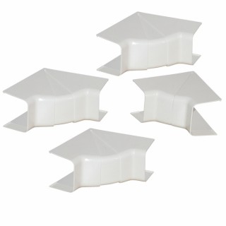 Angolo interno regolabile 60x80 bianco RAL9010 (X 4)