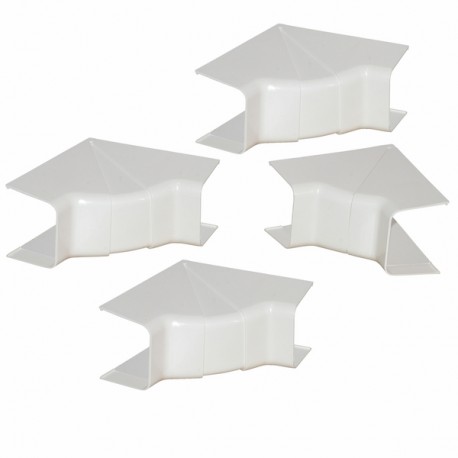 Angolo interno regolabile 60x80 bianco RAL9010 (X 4)