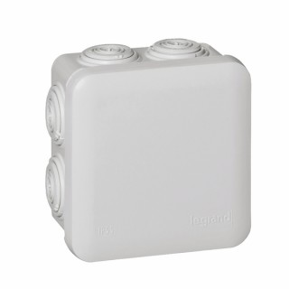 Scatola di derivazione quadrata PLEXO Ø80x80x45 grigia - LEGRAND : 092012