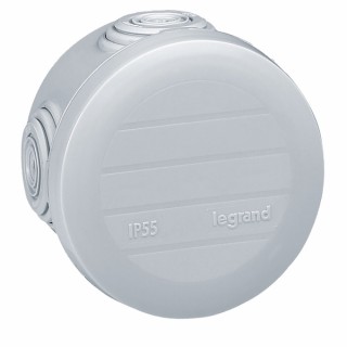 Scatola di derivazione tonda PLEXO Ø60 grigia - LEGRAND : 092001