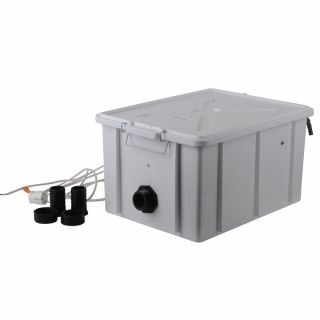 Neutral box man con pompa