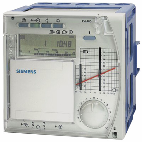 Regolatore riscaldamento SIGMAGYR 1 circuito e ACS - SIEMENS : RVL481