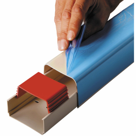 Canalina 110x75 2m RAL 9010 (X 4) - DIFF