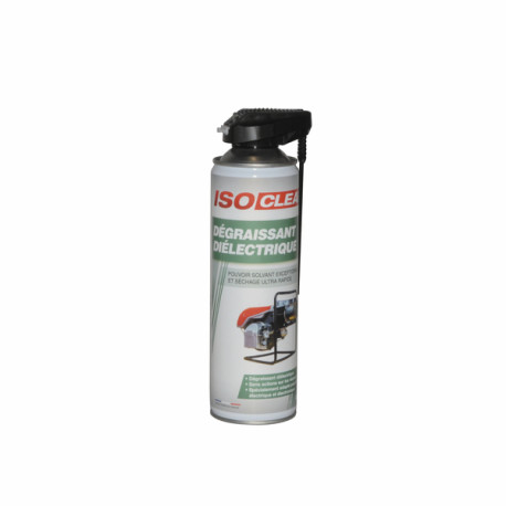 Sgrassatore dielettrico spray: 650/400 ml con CO2 - ISOCLEAR
