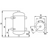 Serbatoio tampone 15L - scarico nella parte inferiore - DIFF