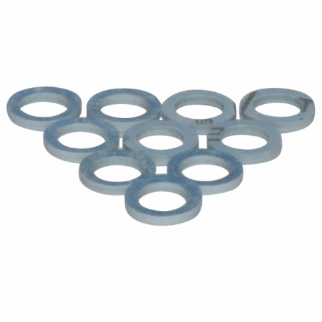 Guarnizione piatta  ø 14,5x8,5x2 (X 10) - DIFF per De Dietrich Chappée : S62715
