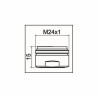 Aeratore M24x1 NEOSTRAHL® - NEOPERL : FLEX1207