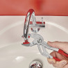 Pinza per sifoni e connettori - KNIPEX : 81 13 250