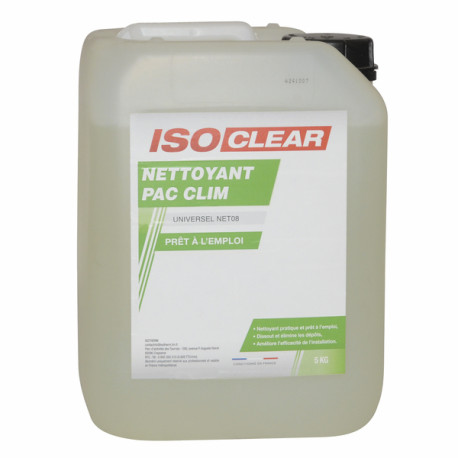 Detergente NET08 CLIM 5L Tanica 5l - ISOCLEAR