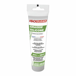 Grasso siliconico contatto resistente all'acqua (tubetto 100 ml)  - ISOCLEAR